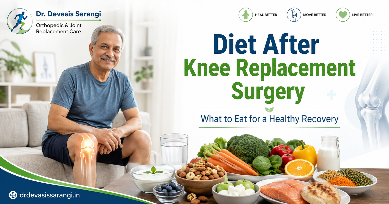 Diet After Knee Replacement Surgery: Foods to Eat and Avoid for Better Recovery